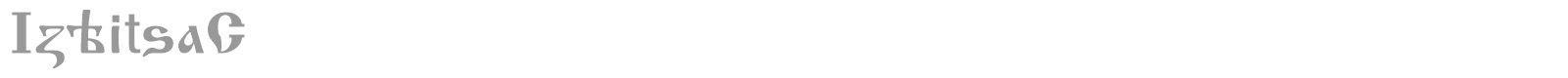 IzhitsaC font preview